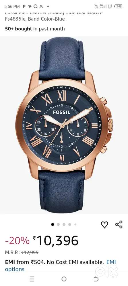 Fossil watch