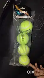 JONEX Siga tennis cricket ball 4 balls onlye rupees 80