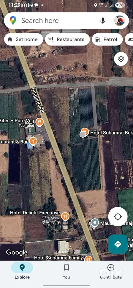 1 येकर बागायत रोड टच जमीन विकणे आहे