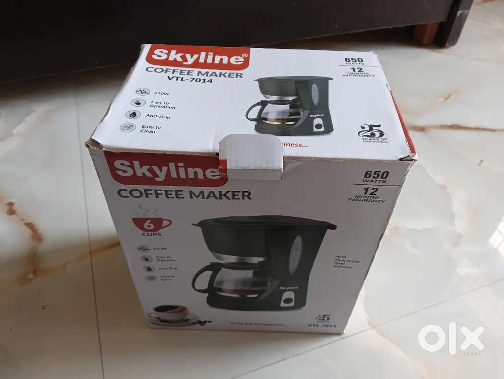Skyline coffee maker and juicer