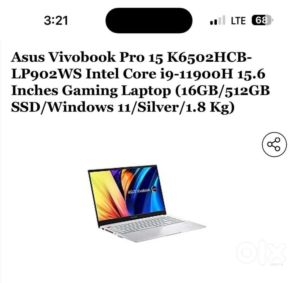 Asus vivobook pro 15
