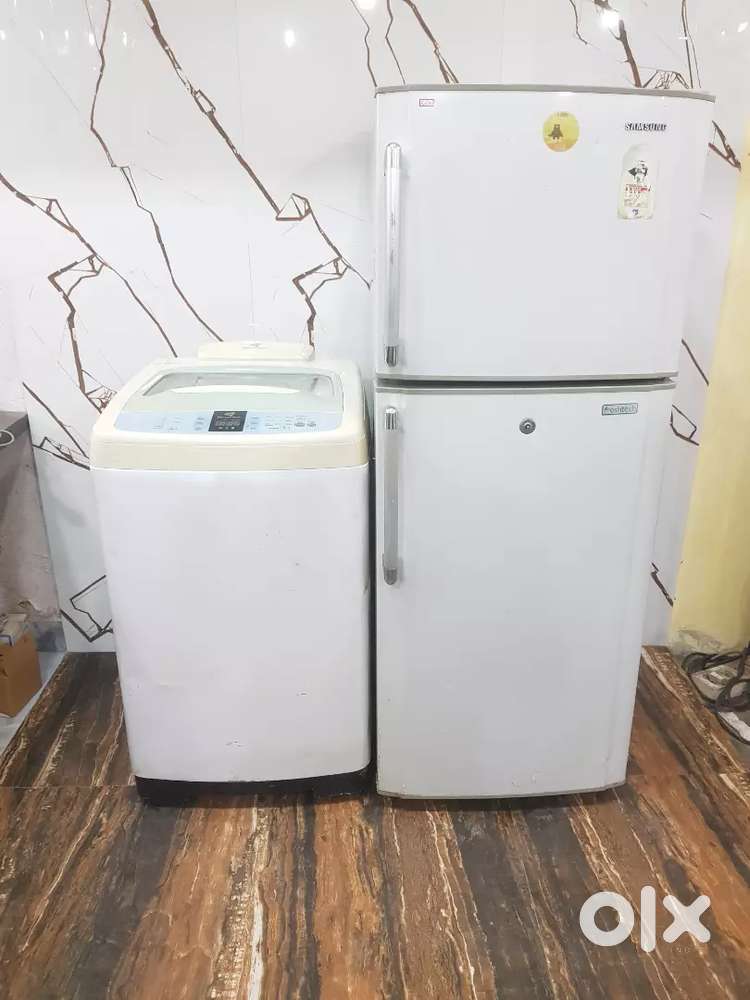 Samsung top load fully automatic washing machine ^$=/56* refrigerator