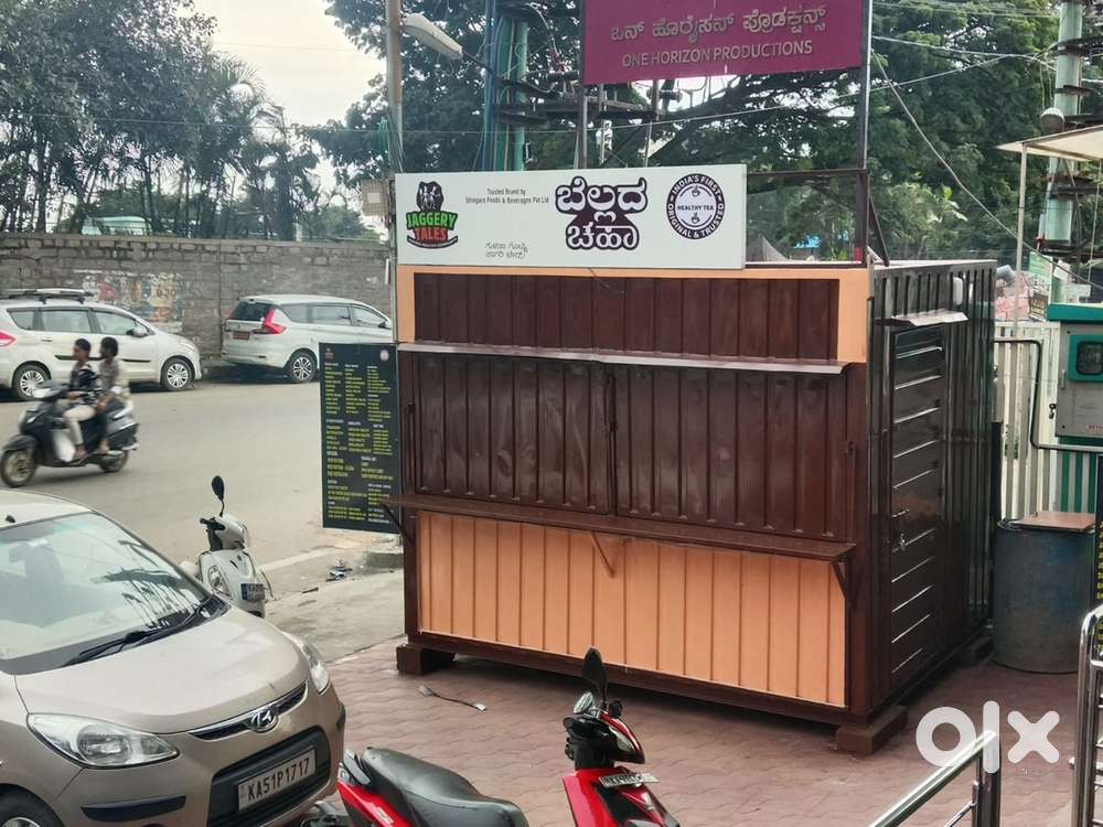 80 Sq. Ft. Food Container Shop for Sale – Ready to Use