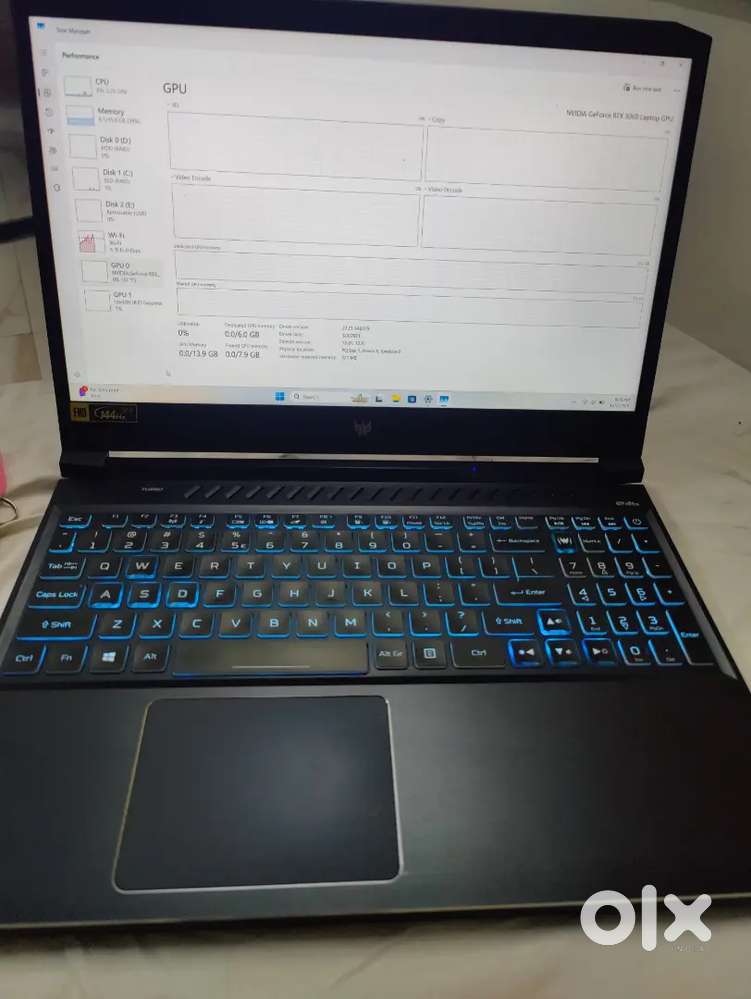 Acer Predator i7 10th Gen