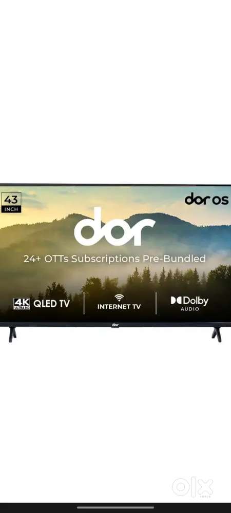 Dor

109 cm (43 inch) 10 months old all Good condition tv with 4k  vdo