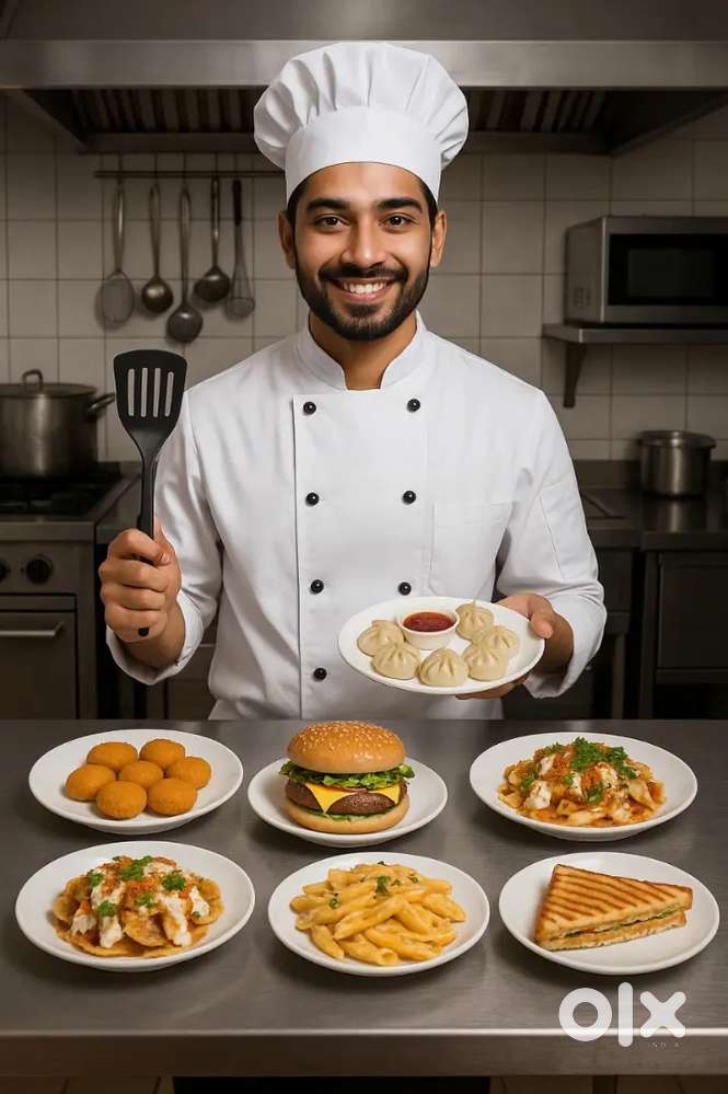 Cook/Chef required for making Sandwiches, pasta, shakes etc