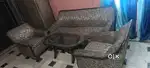 Sofa Set with Centre Table. 5 Seater ONLY GENUINE BUYERS PLEASE