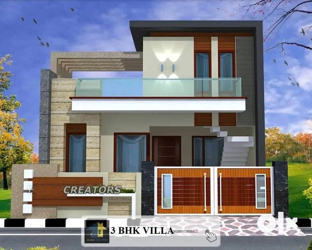 New Launch 3BHK Villa in Millennium City Unfurnished 95 Lakhs Fixed