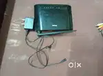 D link router & sun direct setup box dish
