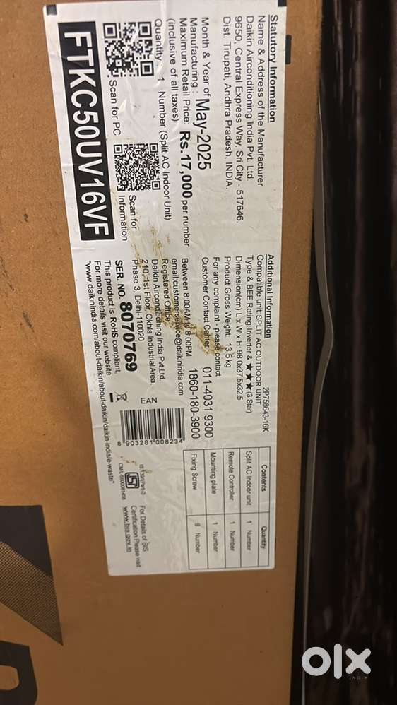 Brand new….. unopened peice…… selling for 30k