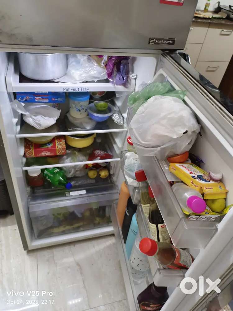 Excellent working superb cooling LG fridge refrigerator 255 ltr double