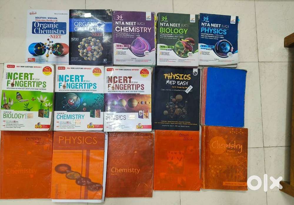 NEET 2024 BOOKS DROPPER AND 11 AND 12
