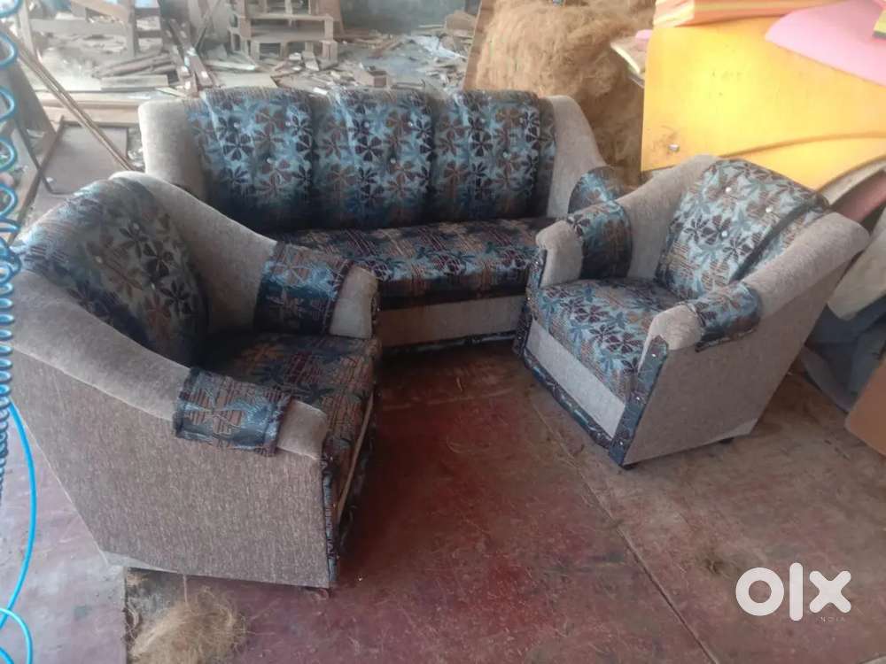 MOUSE MOCHI CLOTH AND FLOWER BEST COMBINATION SOFA SET DIRECT MANUFACT