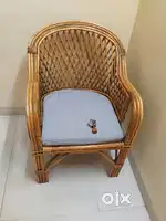 New heavy cane chair with cushion