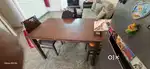 Sofa set and dining table with 4 chairs