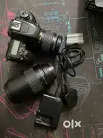 Nikon D7500 With 18-55mm lens and 70-300mm lens