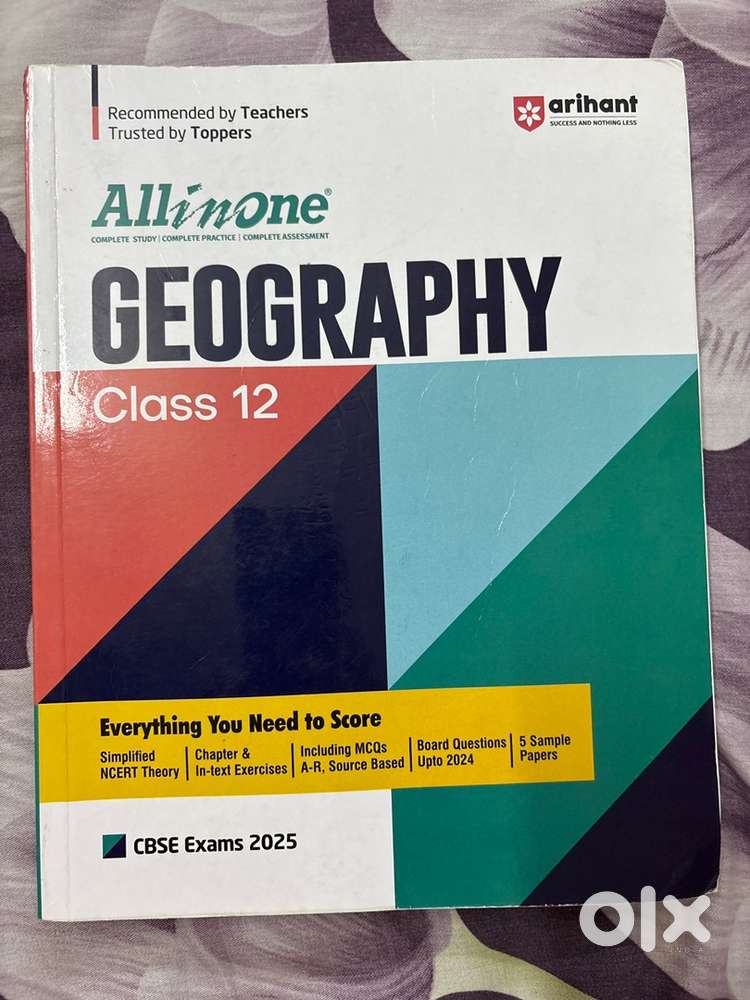 All in one Geography Class 12 (Arihant)