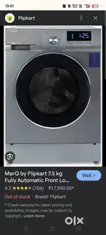 Marq 7.5 kg washing machine