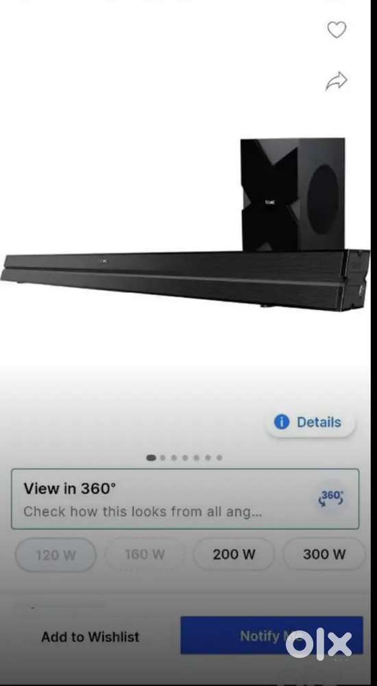 Boat Aavante 1550 . 120 watt RMS