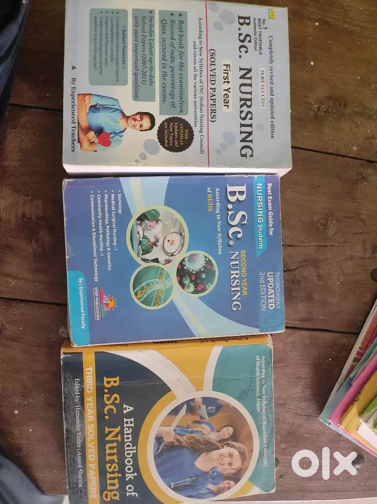 BSC Nursing Sample Papers (1st,2nd,3rd year)