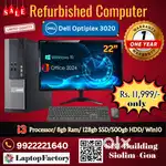 Refurbished computer with one year warranty