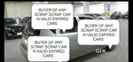 We buy all scrap car n valid expired cars n parking problem cars