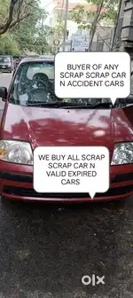 We Buy all scrap car n valid expired cars n parking problem cars