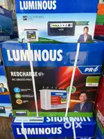 1050va + 150ah luminous inverter luminous tall tublur battery