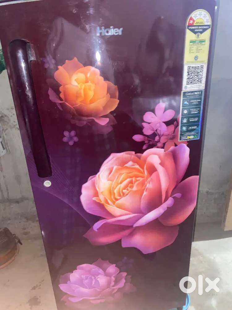 Haier fridge brand new 7 month old 185 litre