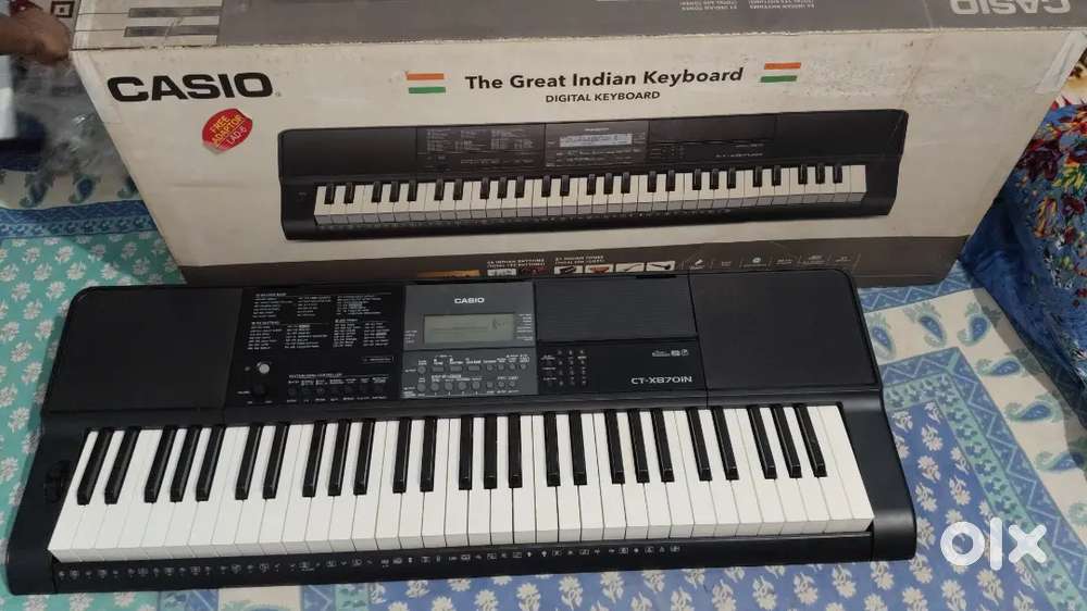 New condition Casio urgent sale with box and user manual