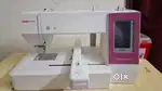 USHA JANOME 450E computer embroidery machine