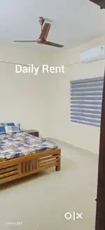 DAILY RANT 1BHK AC APARTMENT EAST FORT THRISSUR