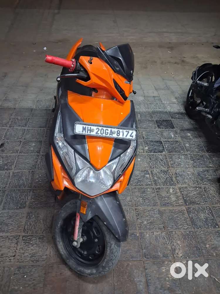 A bike is good condition