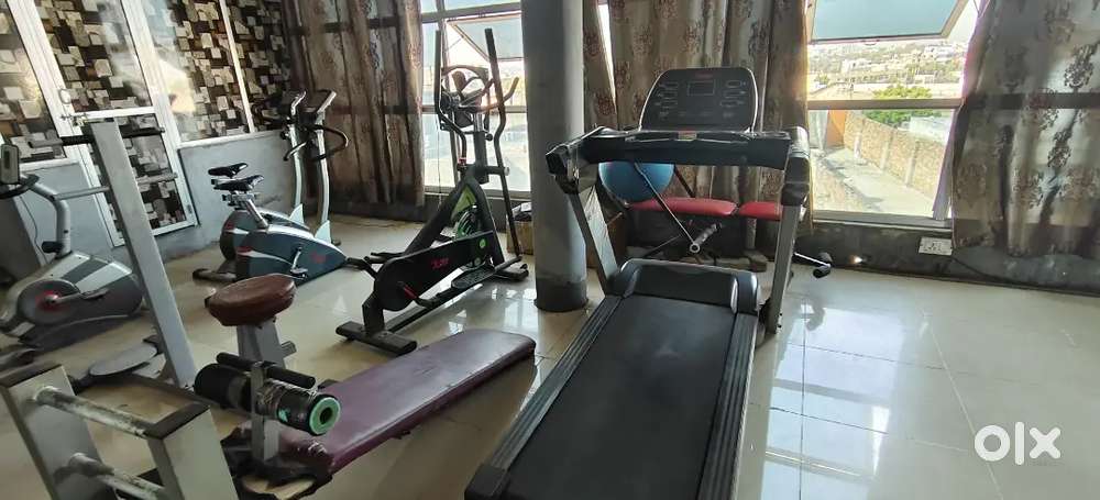 Gym Machine and dumbles sale