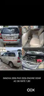 Innova 2005 pass 2006 engine Gair ok rate 1,80