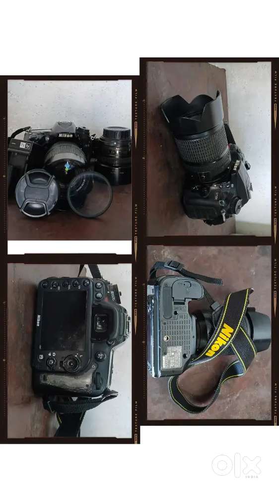 Nikon camera with two lens at 25000 RS