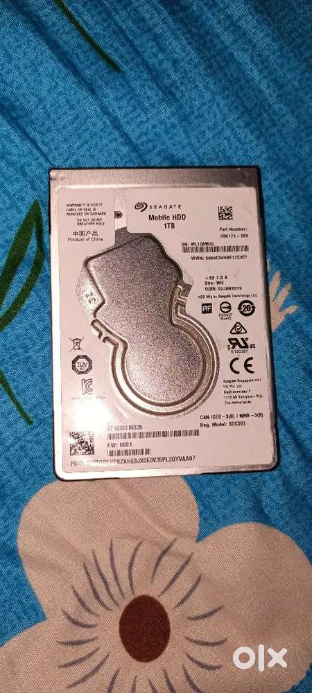 Seagate hardisk 1tb