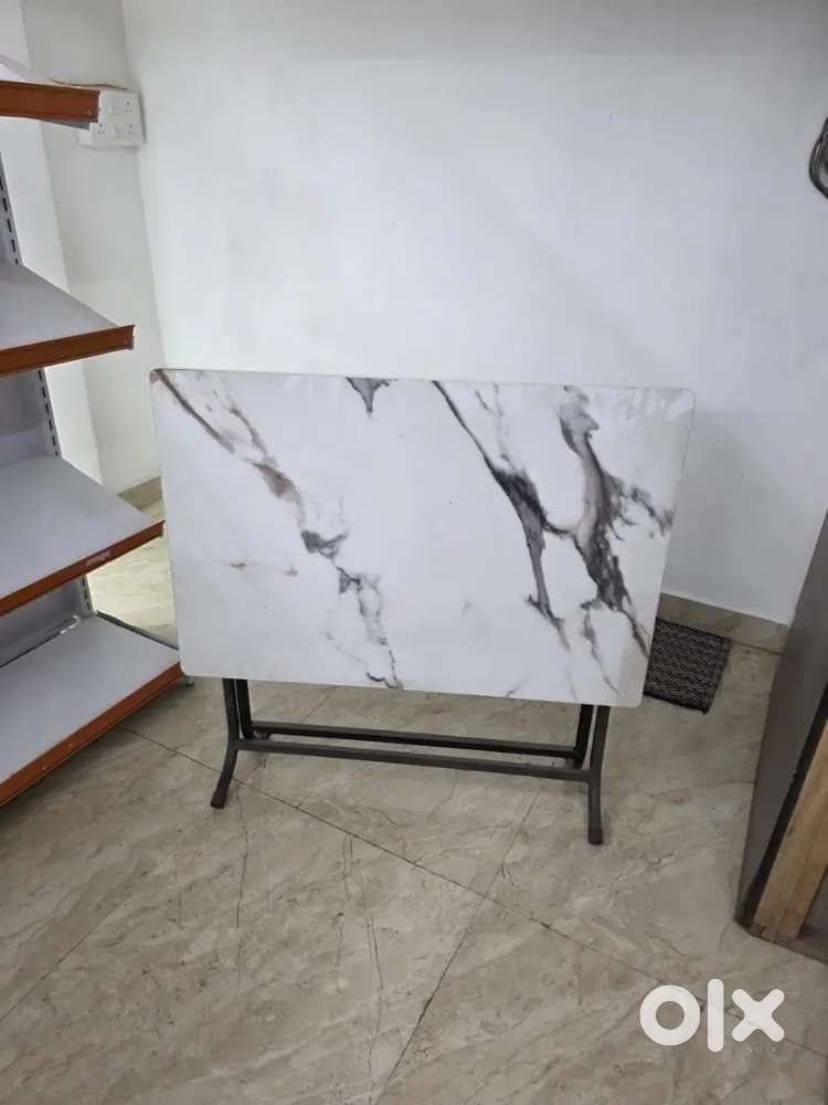 Computer Table @3000 and Foldable table @2000 for sale