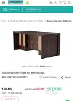 Damro office table