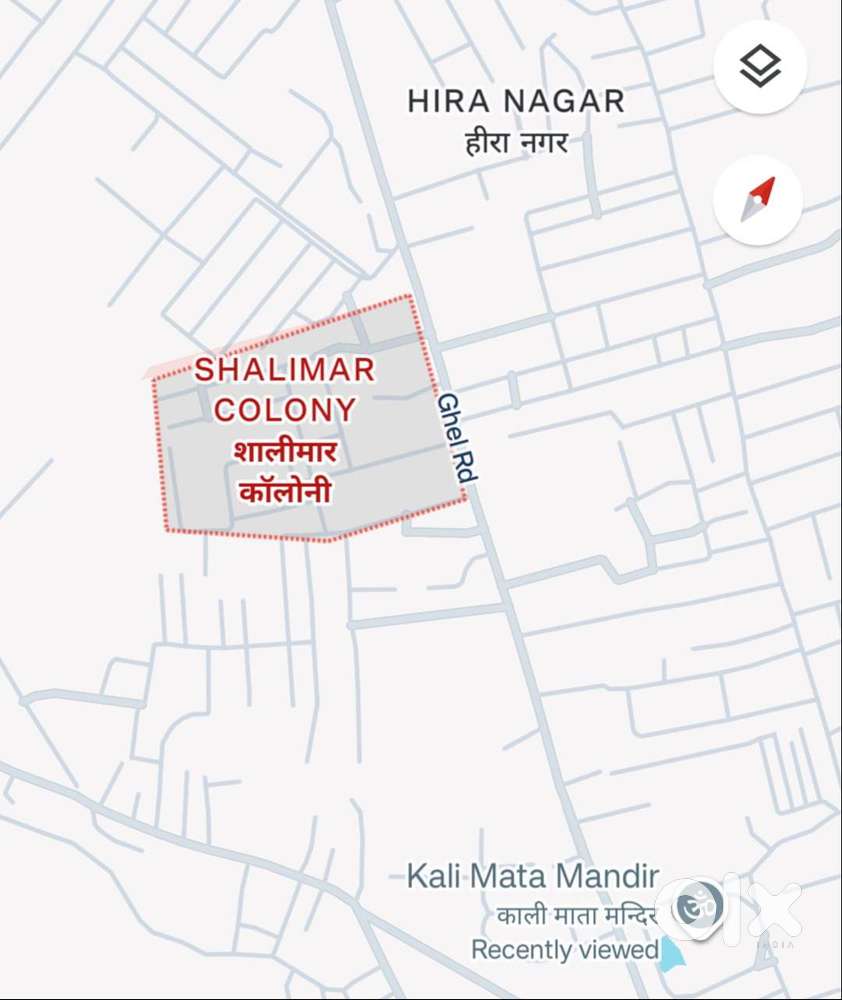 200 Gaj Plot for Sale in Shalimar Colony, Ghel Road, Ambala City