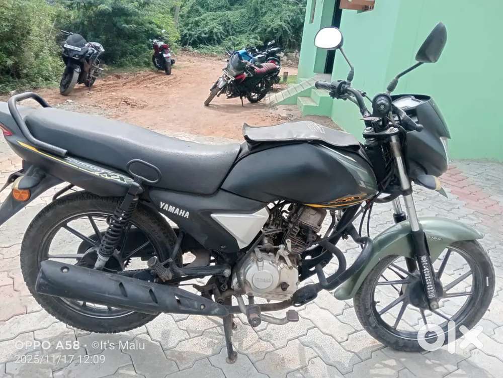 YAMAHA SALUTO RX; MODEL 2019; SELF STARTER ALLOY WHEEL; GREEN COLOUR.