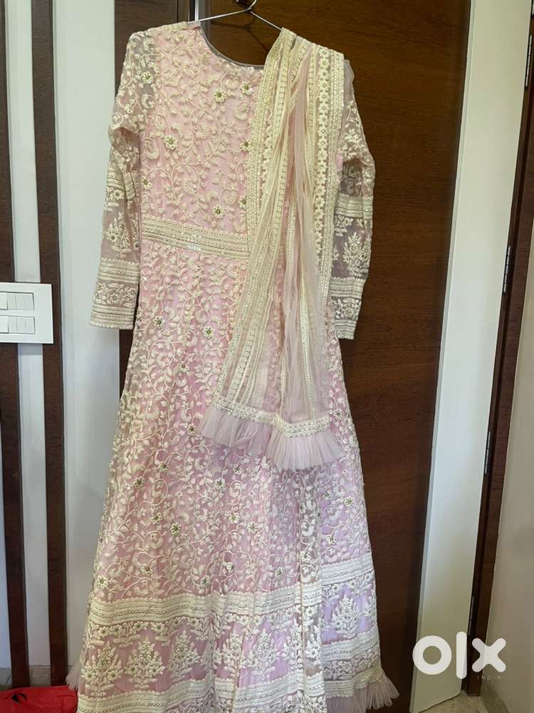 Beautiful elegant baby pjnk gown