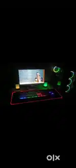Fully gaming PC set - singing editing gaming live streaming