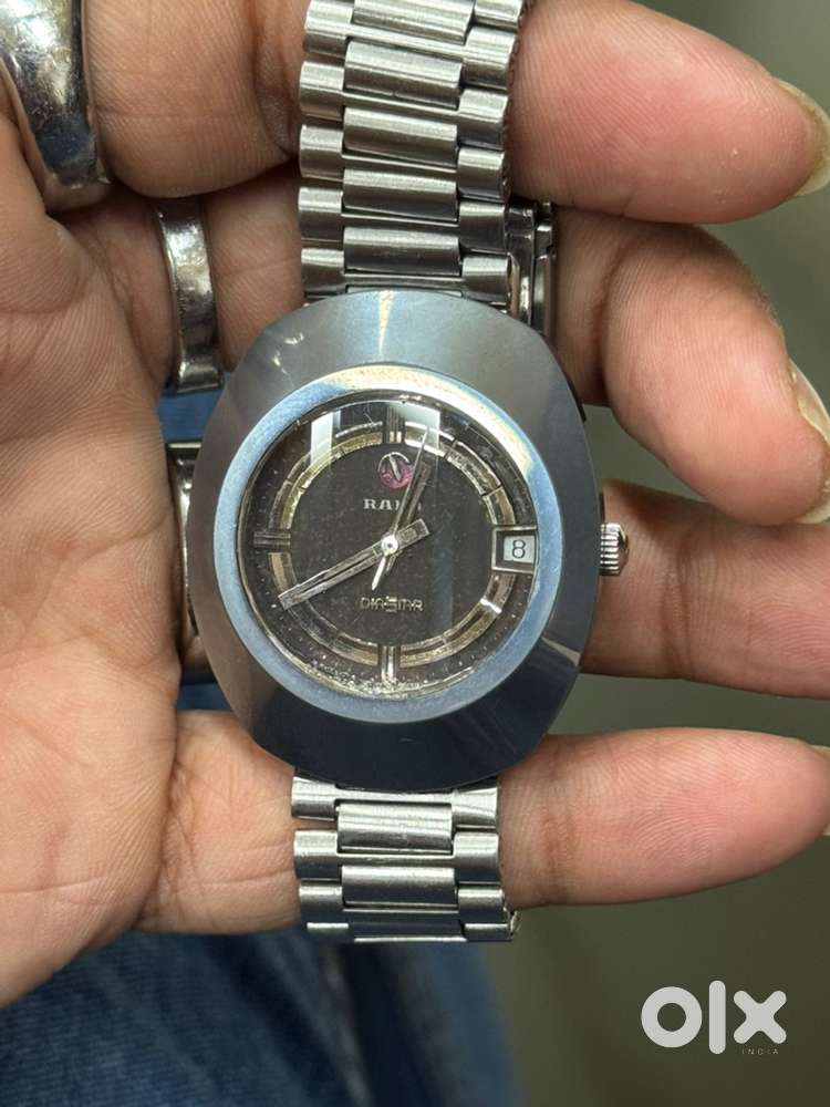 Rado diastar grey case and black dial. Super rare find