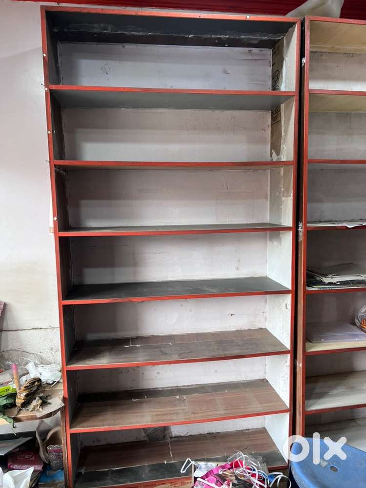Wooden shop rack