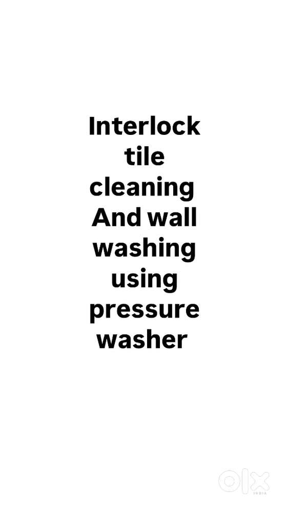 Interlock tile cleaning