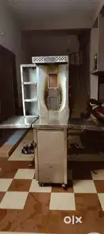Shawarma machine and fast food counter