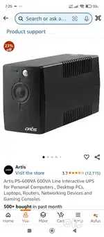 New ARTIS UPS and Voltas 1.5 ton slipt ac in Very good condition
