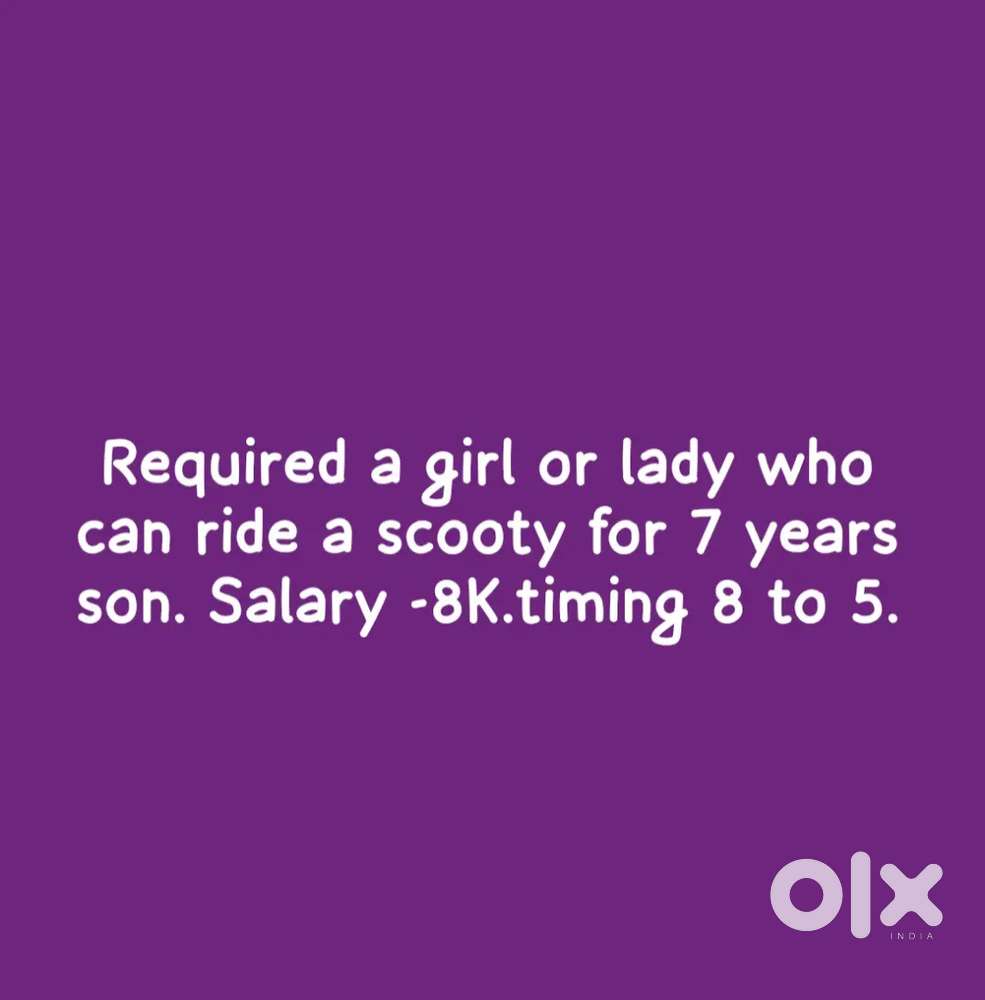 Girl or lady require for take care of our 7 years son.