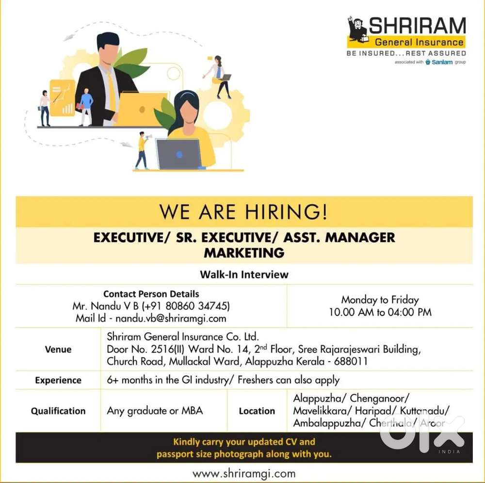 INSURANCE MARKETING EXECUTIVE